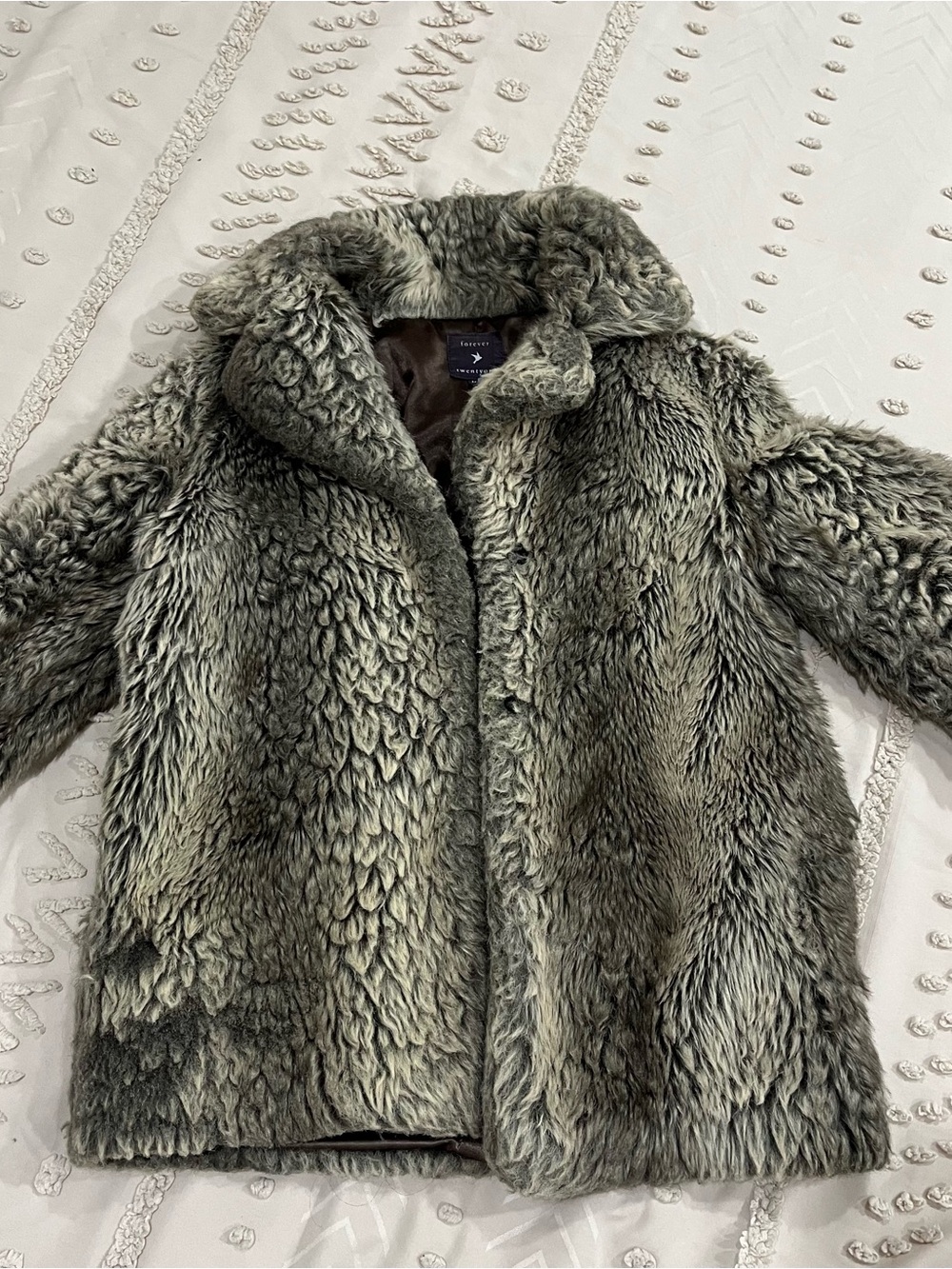 Forever 21 Faux Fur Coat